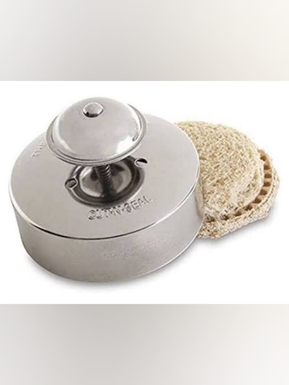 Pampered Chef Stainless Steel Cut-N-Seal 1195